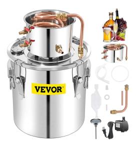 VEVOR 13.2Gal Stainless Steel Alcohol Distillery Kit