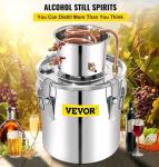 VEVOR 13.2Gal Stainless Steel Alcohol Distillery Kit