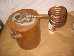 2 Gal Copper Moonshine Still with Coil