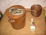 2 Gal Copper Moonshine Still with Coil
