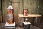 5 Gallon Copper Still with Worm Condenser