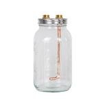 DESENNIE 64 Oz Thumper Keg Kit for Distilling