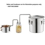 DESENNIE 64 Oz Thumper Keg Kit for Distilling
