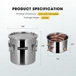 3 Gal Alcohol Distiller Moonshine Still Kit