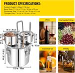 5 Gallon Copper Moonshine Still Distillery Kit