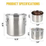 Takywep 13Gal Stainless Steel Home Distillery Kit