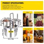 3 Gallon Stainless Steel Alcohol Distillation Kit