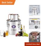 3-Gallon Alcohol Still with Fast Water Pump