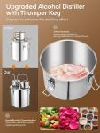 50L Stainless Steel Alcohol Still Kit with Thermometer