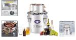 3-Gallon Alcohol Still with Fast Water Pump