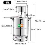 YUEWO Electric Alcohol Distiller Kit for Home