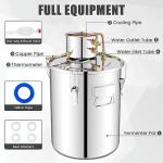 COSTWAY 10 Gal Home Brewing Distillery Kit