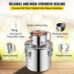 3 Gal Alcohol Distiller Kit with Copper Still