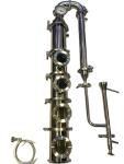 4" 4 Plate Stainless Steel Alcohol Distiller