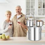 COSTWAY 5 Gal Home Distillery Kit with Pump