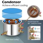 COSTWAY 5 Gal Home Distillery Kit with Pump