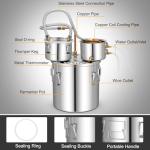 COSTWAY 5 Gal Home Distillery Kit with Pump