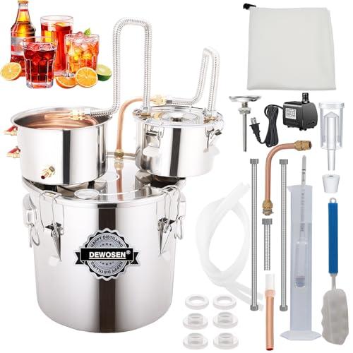 5-Gallon Alcohol Distillery Kit with Copper Tube