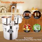 5-Gallon Alcohol Distillery Kit with Copper Tube