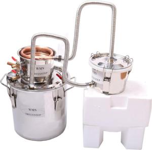 YUEWO 5 Gallon Copper DIY Alcohol Distillery Kit