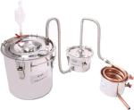 YUEWO 5 Gallon Copper DIY Alcohol Distillery Kit