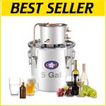 5 Gal Copper Still Kit with Dual Thermometer