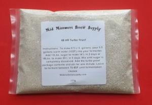 48 Hour Turbo Yeast - Perfect for Distilling