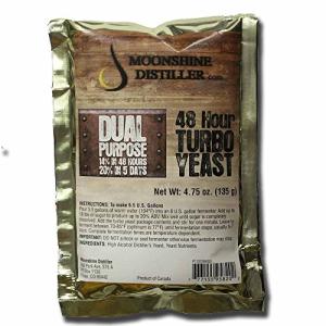 Turbo Yeast for Quick Moonshine Distilling