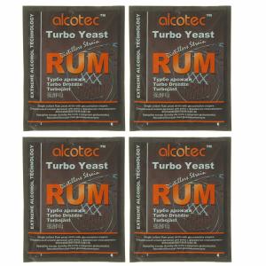 Alcotec Turbo Yeast for Rum (4 Pack)