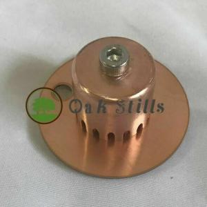2 Inch Copper Bubble Plate and Downcomer Set
