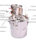 YUEWO 5 Gallon Stainless Steel Home Distiller
