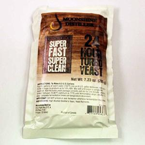 Turbo Yeast for Fast Moonshine Distillation