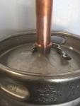 2" Copper Tri-Clamp Ferrule for Keg Still