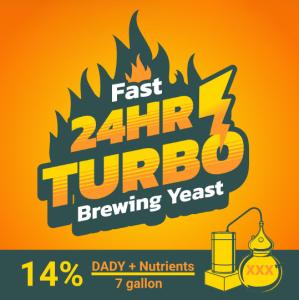 Turbo Yeast for Fast Moonshine and Spirits
