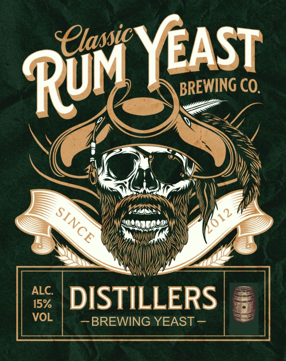 Premium Pirates Gold Rum Yeast for Distilling