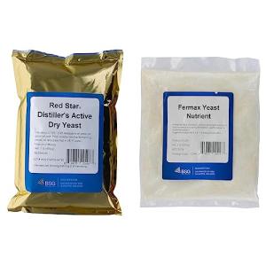 Distillers Yeast and Fermax Nutrient Bundle, 1lb