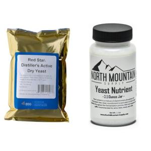 Distillers Yeast and Nutrient Bundle - 1 lb & 3.5 oz