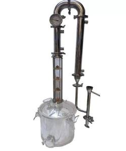 2" Stainless Steel Reflux Still with Accessories