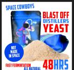 Turbo Yeast for Moonshine, Whiskey, Vodka, Rum