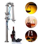 Tubular Distillation Tower with Sight Glass – 13-26 Gallon
