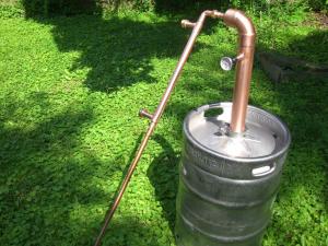 Copper Moonshine Still Kit with Reflux Column