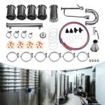 4" Stainless Moonshine Still Reflux Kit