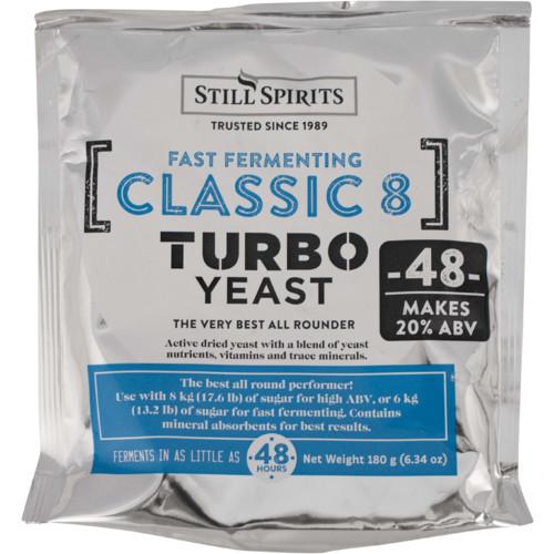 Turbo Yeast Classic - 18% ABV for Distilling
