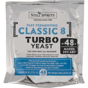 Turbo Yeast Classic - 18% ABV for Distilling