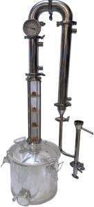 2" Tri Clamp Glass Reflux Moonshine Still Kit