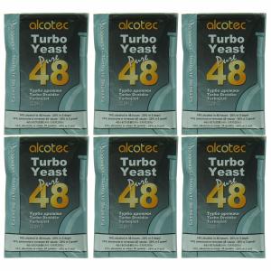 Alcotec 48-Hour Turbo Distillers Yeast - 6 Pack