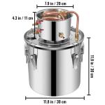 VEVOR 5 Gal Alcohol Moonshine Still Kit