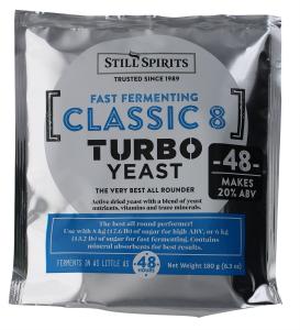 Turbo Yeast for Quick Distilling - 48 Hour