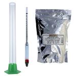Proof and Tralle Hydrometer with 12" Test Jar