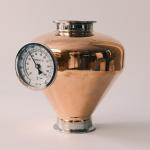 3-Inch Copper Distillation Helmet with Thermometer